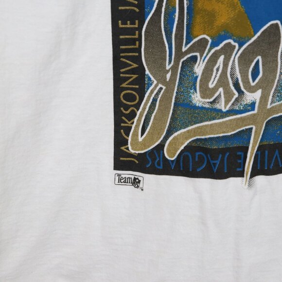 Jacksonville Jaguars Magic‎ Johnson T's VTG 1994 XXL White Single Stitch T-Shirt - Picture 6 of 12